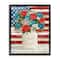 Stupell Industries Americana Flag Festive Bouquet Floater Framed Art